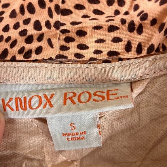 Express Womens Jacket Multicolor Quilted Open Front Belted Cotton Blend Small - Picture 6 of 12